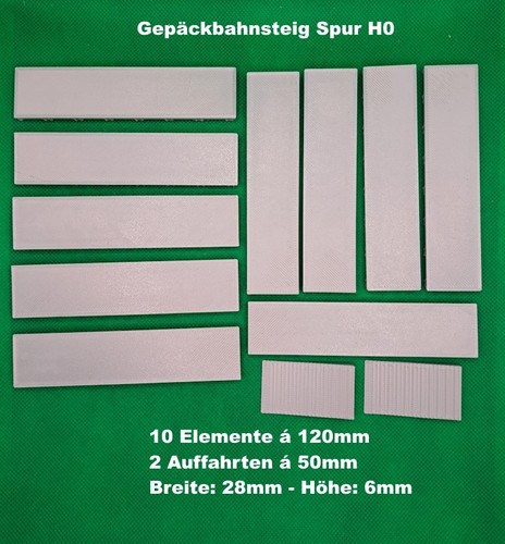 Gepäckbahnsteig bahnsteig - gepäckbahnsteig,