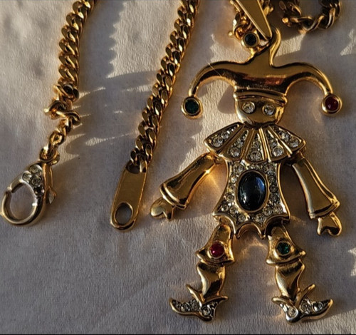 Vintage harlekin kette - harlekin,