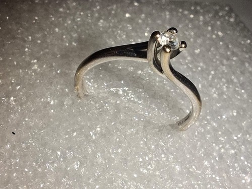 Solitär ring aus - aus, italien
