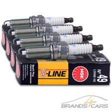 4x NGK ZÜNDKERZE V-LINE FÜR HYUNDAI I-20 I-30 IX-20 KIA CEED SOUL VENGA 1.4 1.6