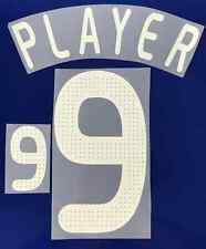 Set Flock Nummer number Trikot