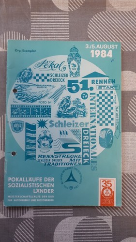 Orig rennprogramm ddr 1984 - ddr,