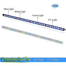 108W LED Aquarium light strip bar waterproof IP65 Coral reef Fish Tank lighting