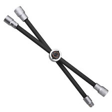 Radkreuz Kompakt Klappbar Radmuttern Schlüssel 17 19 21 mm & 1/2 Vierkant CV-S