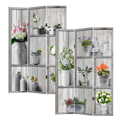 Paravent collage raumteiler - paravent,