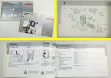Deutz Motor BFL 1011 + FL 1011 + T Ersatzteilliste 1989 Bedienungsanleitung 1991