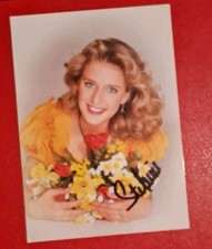 Stefanie Hertel Schlager Autogramm Karte original Unterschrift 