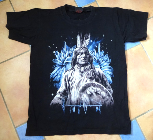 Indianer shirt neu m - t-shirt, gr.m
