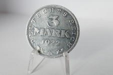 Deutsches Reich 3 Mark 1922 A   (054)