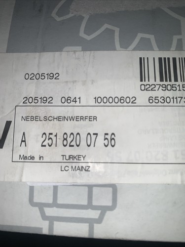 Mercedes benz a2518200756 - mercedes-benz,