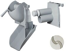 Krefft Gemüseschneider Käsereibe Vorsatz G 25 GR G25GR mit Schneidscheibe 540860