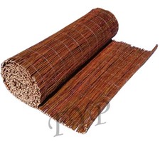 Weidenmatte 120 x 600 cm Weidenzaun Sichtschutz Windschutz EKO Weide Balkon Zaun