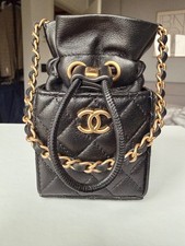 Chanel Quilted Leather Micro