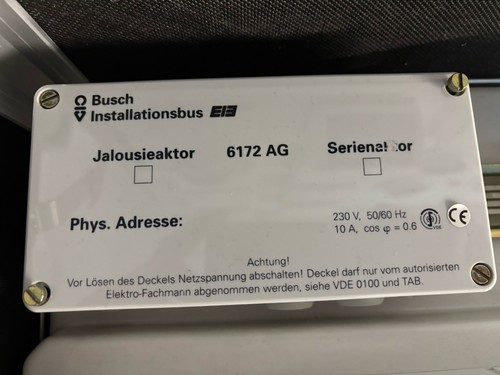 Knx busch jaeger - bj, busch-jaeger