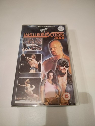 Wwf vhs insurrextion - vhs,