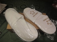 Hotelslipper Frottee Slipper Hausschuhe Hotel Pantoffeln Latschen neu OVP