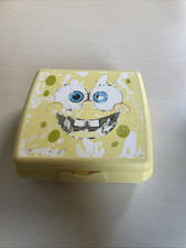 TUPPERWARE A126 SANDWICH-BOX GELB MOTIV SPONGEBOB BROTDOSE