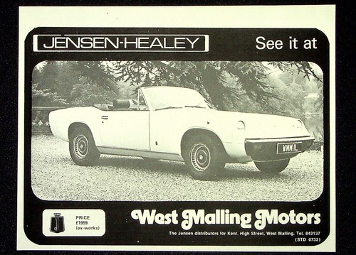 Jensen healey west malling - healey,