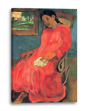 Kunstdruck Paul Gauguin - Frau