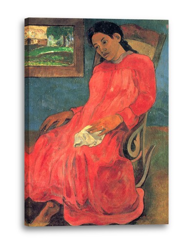 Kunstdruck paul gauguin - paul, frau