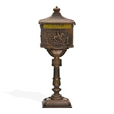 Standbriefkasten ANTIK bronze