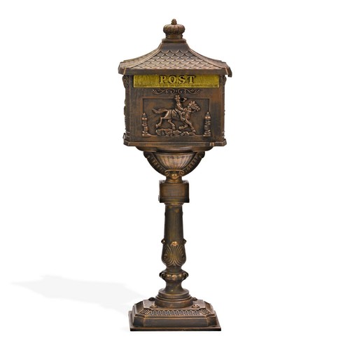Standbriefkasten antik bronze - antik,