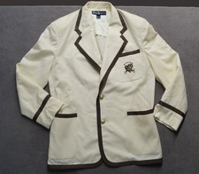 [12257] Ralph Lauren Vintage  Blazer mit Schulterpolster Gr. 10 , M