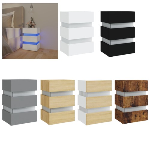 Led nachttisch nachtschrank - led,