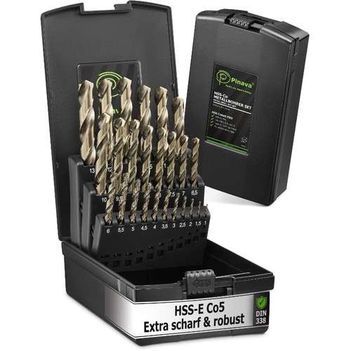 Metallbohrer set hss cobalt - metallbohrer,
