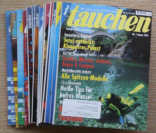 Magazin zeitschrift tauchen - zeitschrift,