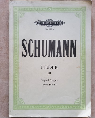 Schumann robert lieder iii - schumann,,