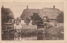 AK Haus auf Hallig Oland um
