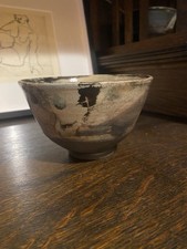 Raku Tee Schale Unikat