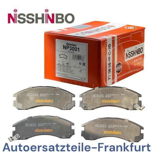 Nisshinbo bremsbeläge vorne - nisshinbo,