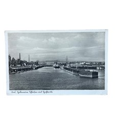 Postkarte AK Kiel Hafenanlage