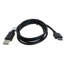 USB Datenkabel für Samsung GT-C3050 / C3050, schwarz, 1m