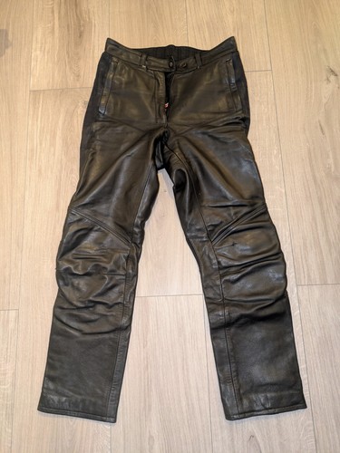 Schwarze motorradhose aus - motorradhose,