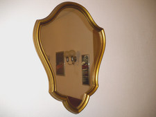 Wandspiegel antiker Vintage Stil Garderobenspiegel Gold farb. Badspiegel Shabby