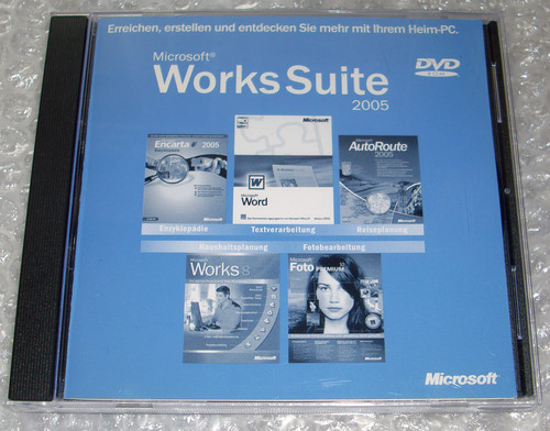 Microsoft works suite - works, 2005