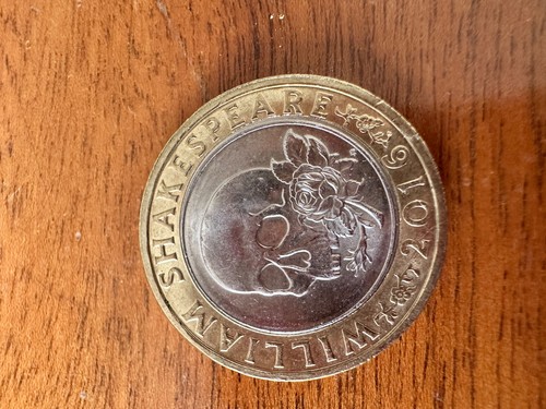 Münze mit schädel - £2,