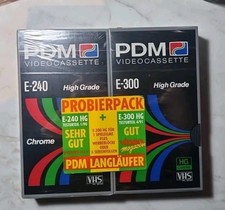 PDM Videocassette VHS E-300