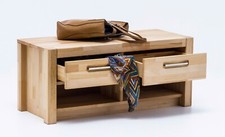 GARDEROBENBANK FLURBANK KERNBUCHE GEÖLT SITZBANK DIELE  B/H/T ca.100/43/40cm NEU