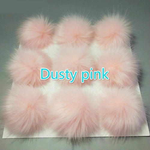 5pcs bommel faux fell - faux-fell, pom-pom