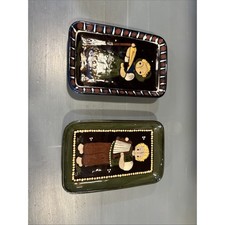 Set Of 2 Art Pottery Small