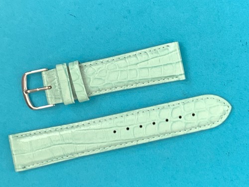 Lederband krokoprägung - lederband,