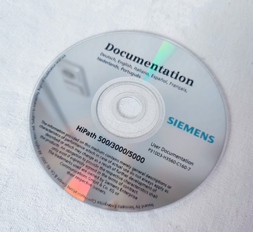 Dokumentation siemens - cd,