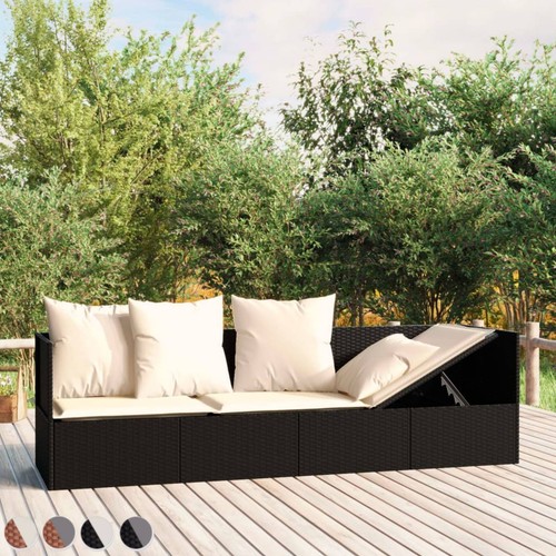 Outdoor loungebett mit - mit, kissen