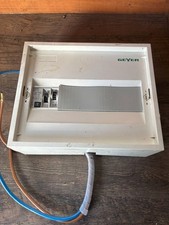 Geyer Haubenverteiler mit FI und Sicherung