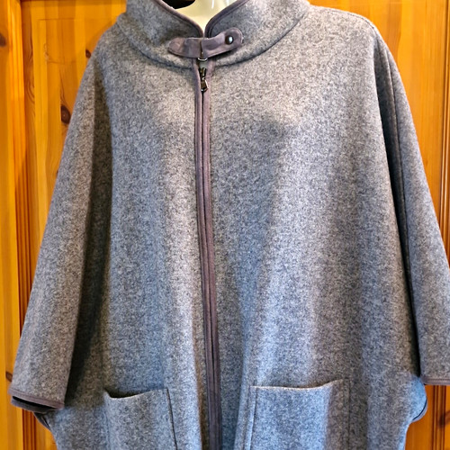 Adler damen poncho - adler, grau