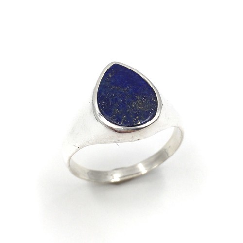 925 silber ring lapislazuli - 925,
